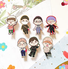 Load image into Gallery viewer, INSTOCK- BTS Animal Crossing Wooden Pins